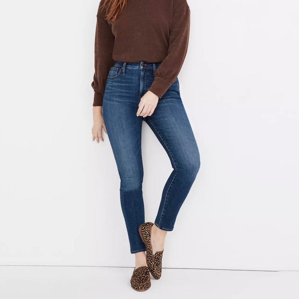 Madewell NWT Curvy Skinny Jeans